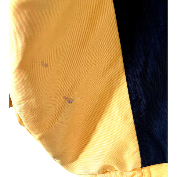 CARHARTT Workshield J105 Men's Size 2XL? Black Yellow Hooded Pockets Jacket VTG - Picture 10 of 11